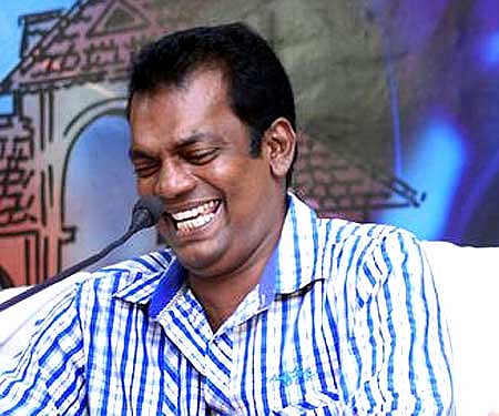 Actor Salim Kumar at Kozhikode Press Club- Express Photo.