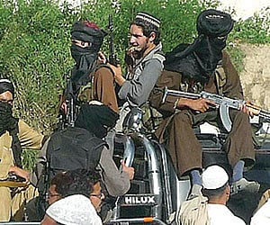 File photograph of HUJI terrorists
