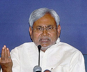 Bihar Chief Minister Nitish Kumar.
