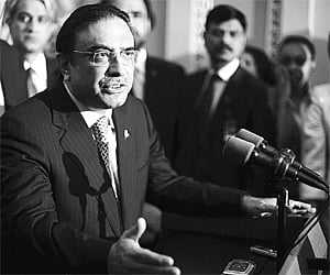 Pakistan’s President Mr 10 percent