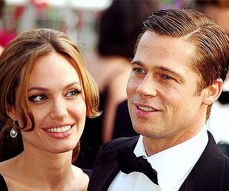 Brad Pitt and Angelina Jolie (IMage: Wikimedia Commons).