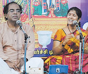 Sriram Parasuram and Anuradha Sriram