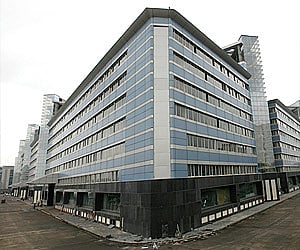 Bharat Diamond Bourse (BDB) is designed by eminent architect Balakrishna Doshi and spread over 20 acres. (Photo: IANS)