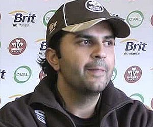 Usman Afzaal's house was 'raided' by a gang posing as cops. (Photo courtesy Surrey Cricket)