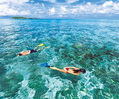 The deep blue sea beckons