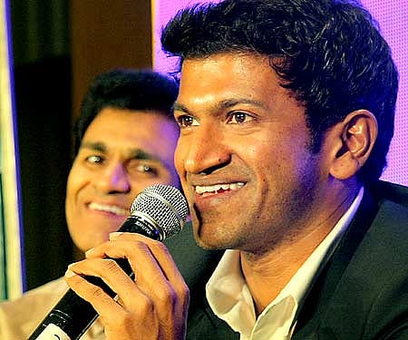Power Star Puneeth Rajkumar (Express News Photo).