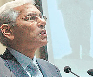 Vinod Rai, comptroller and auditor general of India, delivering the annual Sardhar Vallabhbhai Patel lecture at the National Police Academy.