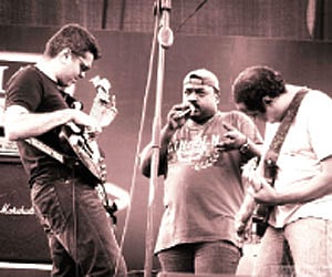 Straddling rock, funk and folk