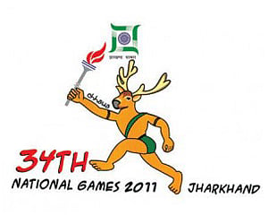 National Games 2011, Jharkhand. (Logo Courtsey:The Indian Olympic Association)