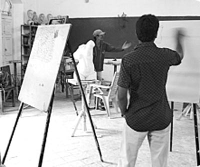 Artistes in the making