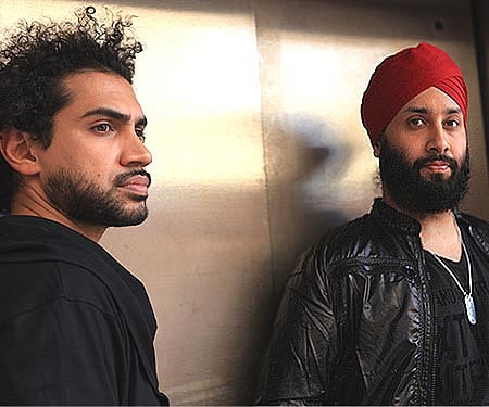 Qurram Hussain and Rupinder Magon of the band Josh (Pic: IANS).