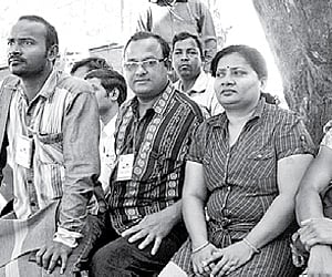 The ODAF team at the venue of the ViBGYOR International Film Festival