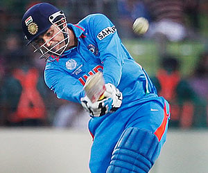 Virender Sehwag equalled Kapil Dev's legendary 175 in the 1983 World Cup campaign. (Photo: Getty Images)