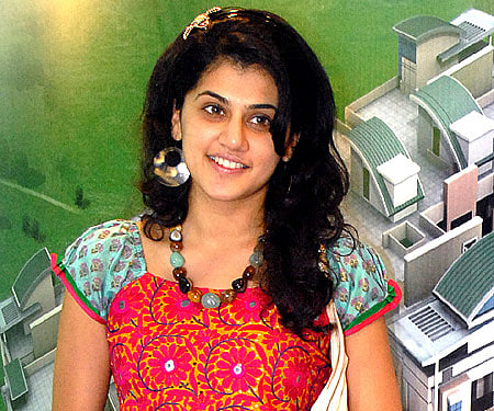 Telugu actress Taapsee Pannu - Express file photo by Suresh