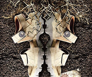 Biodegradable footwear by Woodland