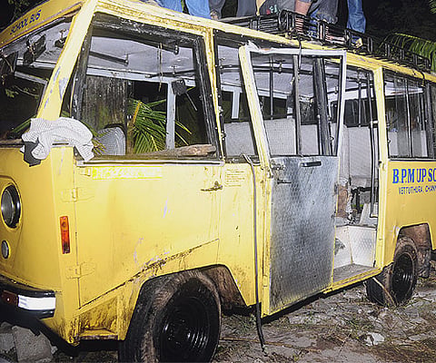 School bus tragedy in Kerala