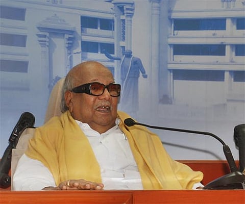 Karuna chairs DMK's high-level meet