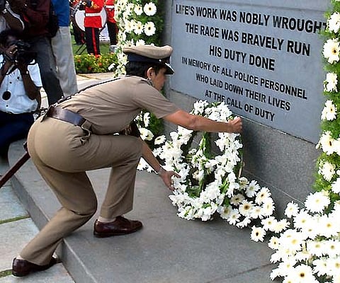 Police Commemoration Day celebrated