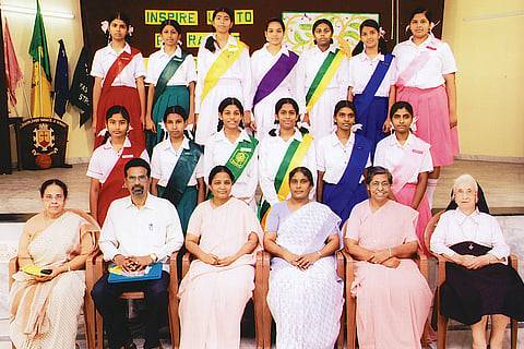 Investiture ceremony at St Joseph’s