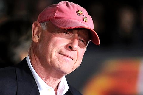 Director Tony Scott arrives at the premiere of "Unstoppable" in Los Angeles. Authorities say Scott died after jumping off a bridge in Los Angeles on Sunday, August 19, 2012 (AP Photo/Gus Ruelas, File).