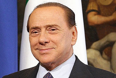 Silvio Berlusconi (Image courtesy Wikimedia Commons).