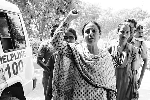 Vimalakka arrested for damage to Kasu statue