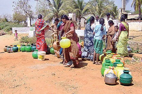 Water woes hit BDA layout