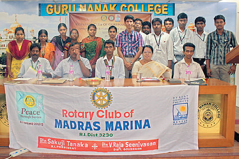 Office-bearers of Rotaract sworn in