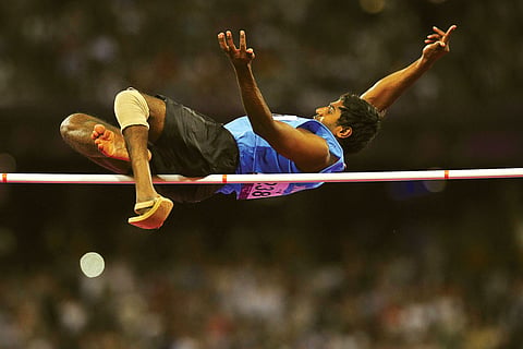 He came, he jumped & he conquered