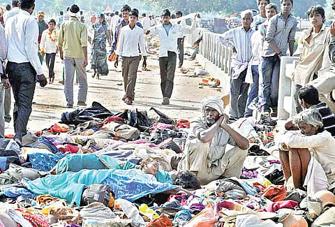 Man-made MP temple tragedy kills 115