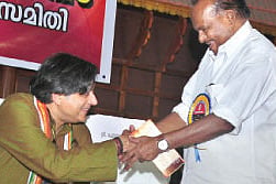 Vallathol Award presented to Perumbadavam