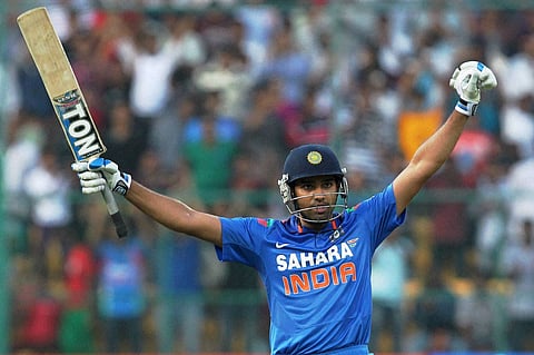Rohit Sharma strikes double ton against Australia