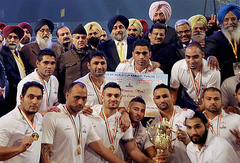 India Defeat Pakistan to Lift Kabaddi World Cup