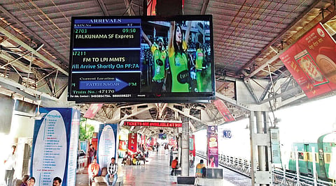 LED Screens at MMTS Stations