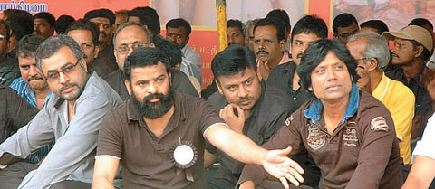 Tamil film industry joins protest