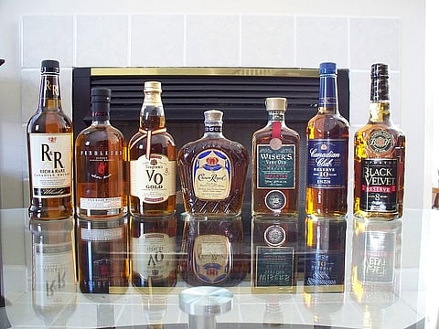 Night at the whisky Oscars in London