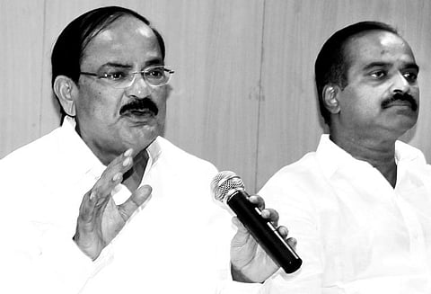 UPA alliance on shaky ground, says Venkaiah