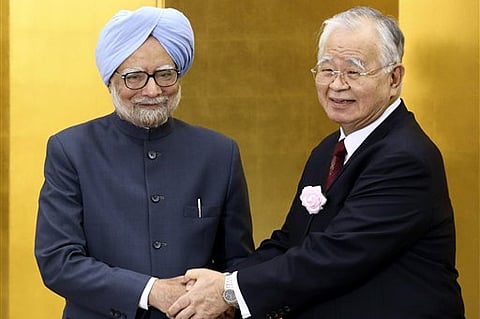 Prime Minister Manmohan Singh in Japan