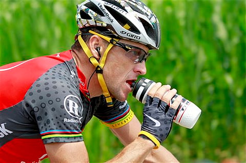 Armstrong, who won the Tour a record seven times between 1999 and 2005, was exposed as a serial drug cheat in a devastating US Anti-Doping Agency report in 2012 that plunged cycling into crisis about the extent of drug-taking in the peloton. (AP/File)