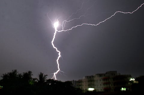 Low pressure triggers rains in state