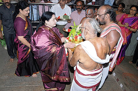 Skies open up as CM visits Ranganathaswamy shrine