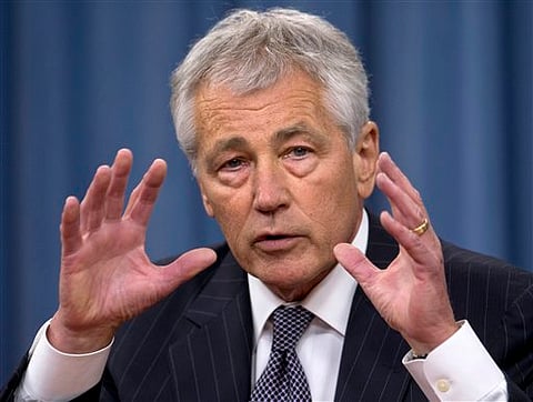 US Defence Secretary Chuck Hagel arrived here Thursday on a three-day visit and is expected to discuss regional security situation | AP File photo