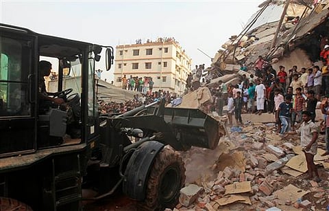 Bangladesh building collapse toll nears 600