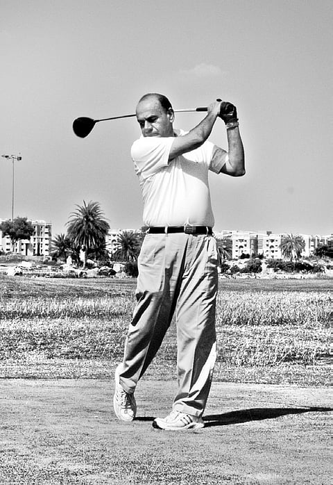 For this golfer son sign spells a fortune
