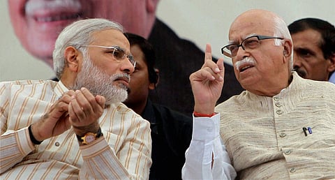 RSS brokers truce, Advani withdraws resignation