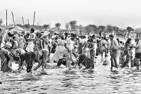 Saraswati Pushkarams end at Kaleshwaram