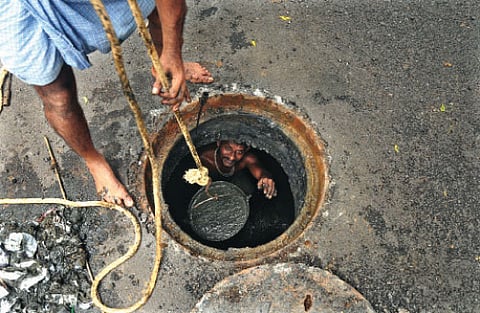 Eking out a living from hell-holes