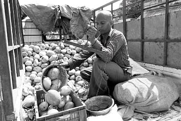 Demand for roadside mangoes on the rise