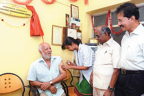 Immunisation centre for seniors inaugurated
