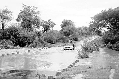 Rivers rise due to heavy rains